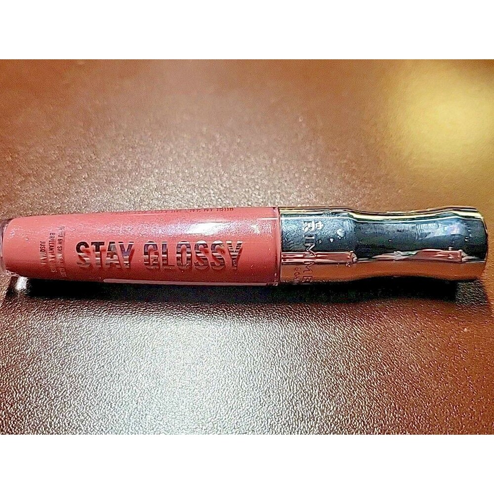 Rimmel London Stay Glossy Lip Gloss #290 Date Night - Pretty Sparkle Shimmer NEW
